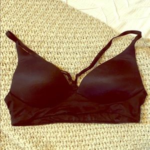36B VS racer back black bra